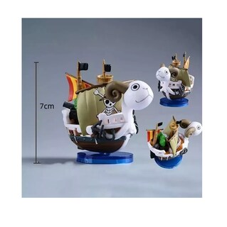 Foto 3 | Foto 3 | Figura 2 Mini Barco Thousand Sunny Y Going Merry One Piece Multicolor