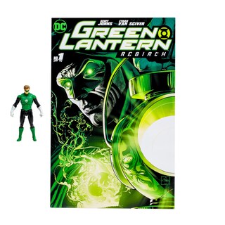 Foto 3 | Foto 3 | Figura De Acción Mcfarlane Toys Dc Direct Green Lantern De 3 Pulgadas - Venta Internacional.