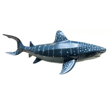 Foto 3 | Foto 3 | Animales Marinos Tiburón Martillo Ballena Jorobada Orca 24 Cm Azul