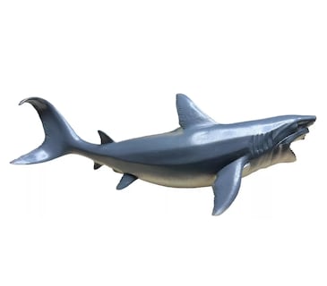 Foto 4 | Foto 4 | Animales Marinos Tiburón Martillo Ballena Jorobada Orca 24 Cm Azul