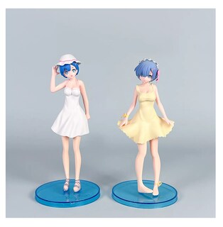 Foto 5 | Foto 5 | Figuras Re Zero Rem Emilia Anime Juguetes Coleccionables 6 Pzs Colores