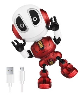 Foto 1 | Foto 1 | Robot de Juguete Belug Recargable de Metal Rojo