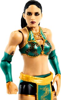 Foto 3 | Foto 3 | Figura De Acción Mattel Wwe Xia Li Basic De 15 Cm Con 10 Puntos - Venta Internacional.