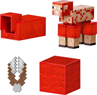 Foto 1 | Foto 1 | Figura De Acción Mattel Minecraft Diamond Level Sheep 5.5 Pulgadas - Venta Internacional.