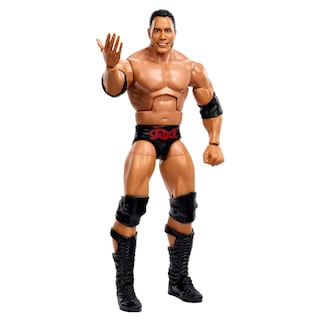 Foto 5 | Foto 5 | Figura De Acción Mattel Wwe The Rock Elite Collection 15 Cm - Venta Internacional.