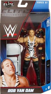 Foto 2 | Foto 2 | Figura De Acción Mattel Wwe Rob Van Dam Elite Collection - Venta Internacional.