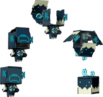 Foto 6 | Foto 6 | Figuras De Acción Mattel Minecraft Flippin' Figs 2 En 1 - Venta Internacional.