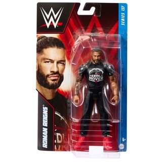 Foto 4 | Foto 4 | Figura De Acción Mattel Wwe Roman Reigns Basic De 15 Cm Con 10 Puntos - Venta Internacional.