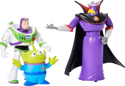 Foto 5 | Foto 5 | Figuras De Acción Mattel Disney Pixar Storytellers Story, Paquete De 3 - Venta Internacional.