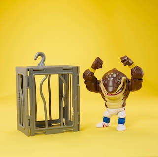 Foto 3 | Foto 3 | Figura De Acción Mattel Street Sharks Big Slammu De 15 Cm Con Movimiento - Venta Internacional.