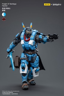 Foto 6 | Foto 6 | Figura De Acción Joytoy Infinity Corvus Belli Knight Of Santiago Hacker A Escala 1:18 - Venta Internacional.