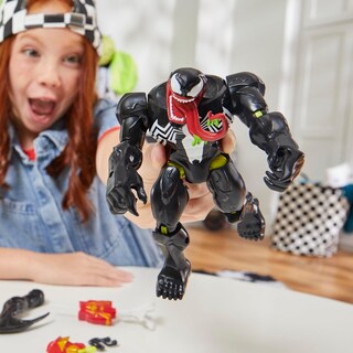Foto 5 | Foto 5 | Figura De Acción Spider-man Mixmashers Marvel Venom 12 Cm - Venta Internacional.