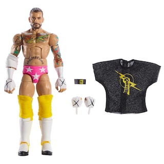 Foto 3 | Foto 3 | Figura De Acción Ringside Wwe Elite 113 Cm Punk Con Macho Gear - Venta Internacional.