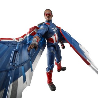 Foto 5 | Foto 5 | Figura De Acción Capitán América De La Serie Marvel Legends 15 Cm - Venta Internacional.