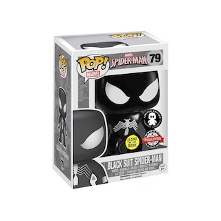 Foto 3 | Foto 3 | ¡funko Pop! Traje Negro De Spider-man Spider-man Gitd #79 - Venta Internacional.