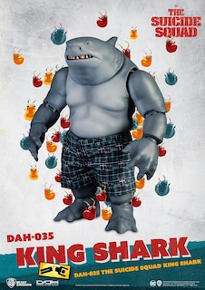 Foto 3 | Foto 3 | Figura De Acción Beast Kingdom The Suicide Squad King Shark - Venta Internacional.