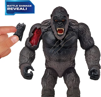 Foto 3 | Foto 3 | Figura De Acción Playmates Godzilla Vs Kong Con Hacha De Batalla - Venta Internacional.