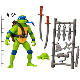 Foto 3 | Foto 3 | Figura De Acción Teenage Mutant Ninja Turtles Leonardo 11 Cm - Venta Internacional.