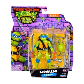 Foto 5 | Foto 5 | Figura De Acción Teenage Mutant Ninja Turtles Leonardo 11 Cm - Venta Internacional.