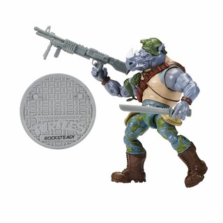 Foto 3 | Foto 3 | Figuras De Acción Teenage Mutant Ninja Turtles Leo Contra Rocksteady - Venta Internacional.