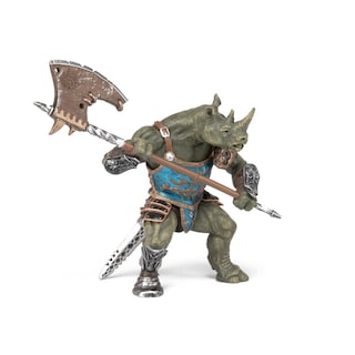 Foto 3 | Foto 3 | Figura De Acción Papo Rhino Man Con Armadura Parcial Con Hacha - Venta Internacional.