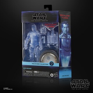 Foto 3 | Foto 3 | Figura De Acción Star Wars The Black Series Holocomm Axe Woves - Venta Internacional.