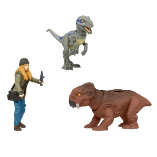 Foto 4 | Foto 4 | Set De Figuras De Acción Jurassic World Dominion Maisie & Raptor - Venta Internacional.