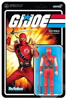 Foto 2 | Foto 2 | Figura De Acción Super 7 Gi Joe Reaction Red Ninja Wave 3 - Venta Internacional.
