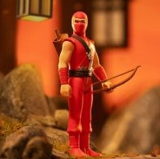 Foto 4 | Foto 4 | Figura De Acción Super 7 Gi Joe Reaction Red Ninja Wave 3 - Venta Internacional.