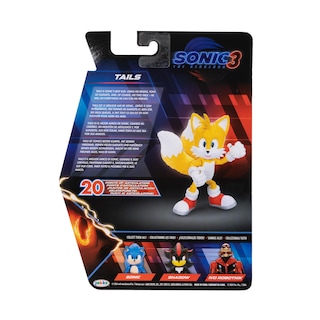 Foto 4 | Foto 4 | Figura De Acción Sonic The Hedgehog Sonic 3 Movie Tails 12 Cm - Venta Internacional.