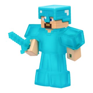 Foto 4 | Foto 4 | Juguete Sensorial Heroes Of Goo Jit Zu Minecraft Steve Con Diamante - Venta Internacional.