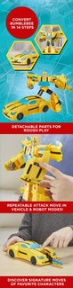 Foto 5 | Foto 5 | Figura De Acción Toy Transformers Cyberverse Ultimate Bumblebee - Venta Internacional.