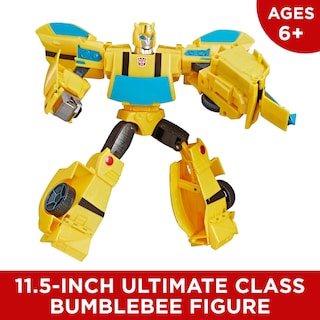 Foto 6 | Foto 6 | Figura De Acción Toy Transformers Cyberverse Ultimate Bumblebee - Venta Internacional.