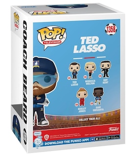 Foto 3 | Foto 3 | Figura De Vinilo Funko Pop Tv: Ted Lasso Coach Beard Con Funda - Venta Internacional.
