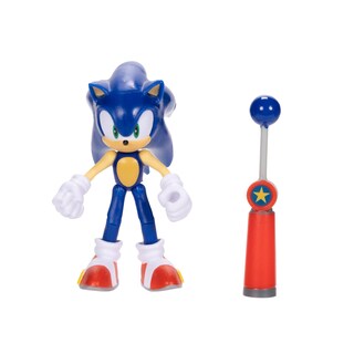 Foto 1 | Foto 1 | Figura De Acción Sonic The Hedgehog Sonic De 10 Cm Con Checkpoint - Venta Internacional.