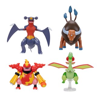 Foto 1 | Foto 1 | Set De Figuras Pokemon Battle 4 Pack Garchomp Tauros Magmortar - Venta Internacional.