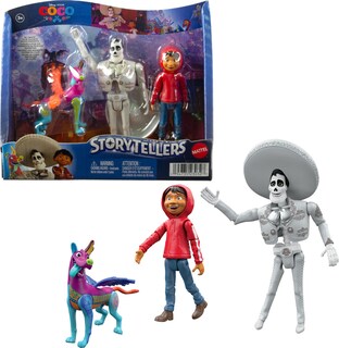 Foto 1 | Foto 1 | Figura De Acción Mattel Disney Pixar Coco Storyteller De 4 Pulgadas - Venta Internacional.