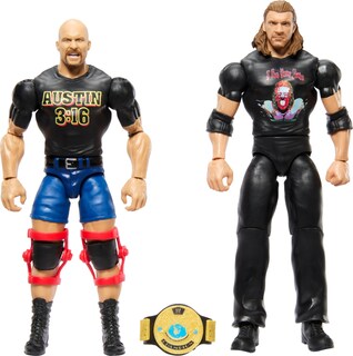 Foto 1 | Foto 1 | Figuras De Acción Mattel Wwe Championship Showdown, Paquete De 2 - Venta Internacional.