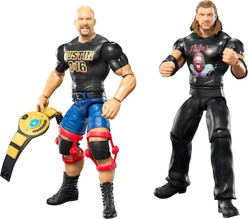 Foto 3 | Foto 3 | Figuras De Acción Mattel Wwe Championship Showdown, Paquete De 2 - Venta Internacional.