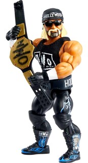Foto 5 | Foto 5 | Figura De Acción Mattel Wwe Superstars Series 1 Hulk Hogan - Venta Internacional.
