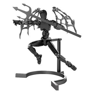 Foto 1 | Foto 1 | Figura De Acción De Robot Con Alas De Ángel Y Demonio, Impresa En 3d - Venta Internacional.