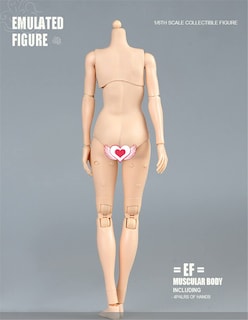 Foto 6 | Foto 6 | Action Figure Body Femenino A Escala 1/6, Piel Pálida, Pecho Medio - Venta Internacional.