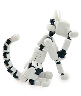 Foto 1 | Foto 1 | Decoración De Escritorio Móvil Action Cat Robot T13 Con Múltiples Articulaciones - Venta Internacional.