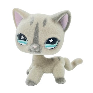 Foto 2 | Foto 2 | Figura De Animal Flocado De Juguete Con Forma De Gato De Pelo Corto #468, 5 Cm - Venta Internacional.