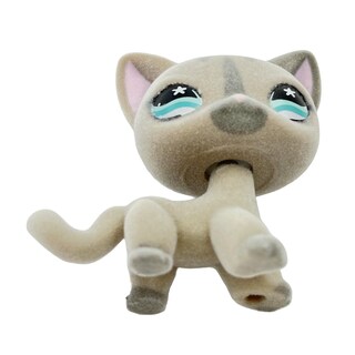 Foto 3 | Foto 3 | Figura De Animal Flocado De Juguete Con Forma De Gato De Pelo Corto #468, 5 Cm - Venta Internacional.