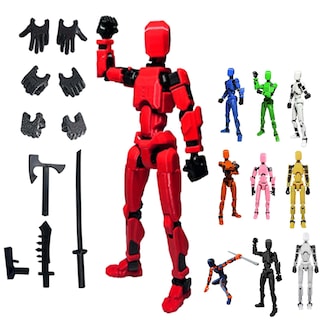 Foto 1 | Foto 1 | Figura De Acción, Paquete De 10 Unidades, T13, Tercera Generación, Lucky 13 - Venta Internacional.
