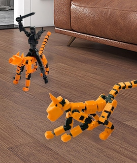 Foto 7 | Foto 7 | Movible Action Cat Robot T13 Impreso En 3d Con Múltiples Articulaciones - Venta Internacional.