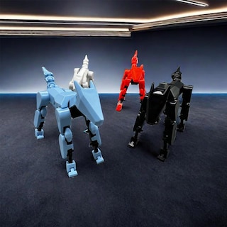 Foto 4 | Foto 4 | Figura De Acción Robot Dog Lucky T13, Modelo De Pvc Impreso En 3d - Venta Internacional.