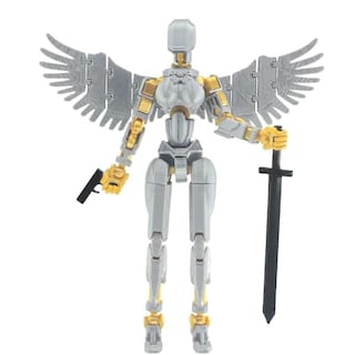 Foto 4 | Foto 4 | Figura De Acción Genérica T13 De Sexta Generación Con Alas De Ángel - Venta Internacional.