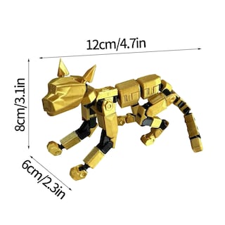 Foto 3 | Foto 3 | Figura De Acción Robot Dog Lucky T13 Impresa En 3d En 2024 - Venta Internacional.